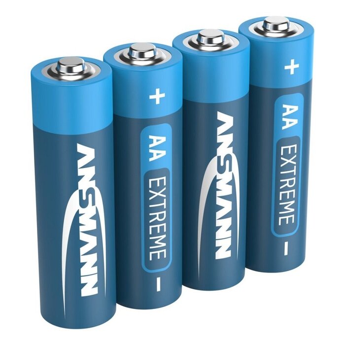 Ansmann extreme lithium AA batterijen (4 stuks)