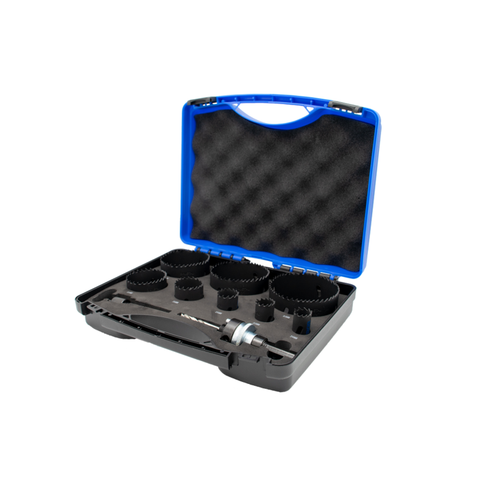 Bi-metaal gatzaag set 10 delig