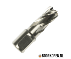 Kernboor HSS 19mm boordiepte 30mm (Weldon)