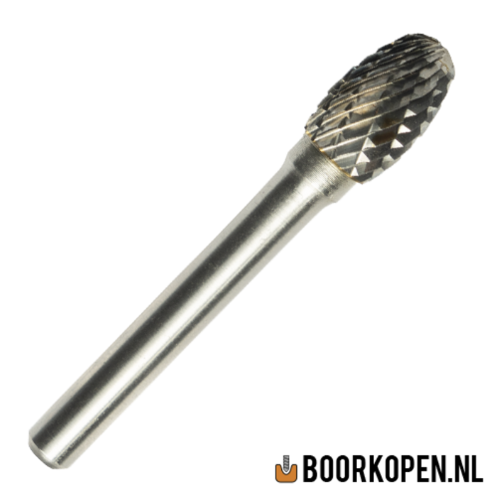 Stiftfrees type E - 8mm (ovaal/druppel)