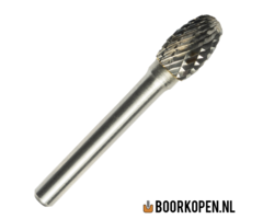 Stiftfrees type E - 10mm (ovaal/druppel)