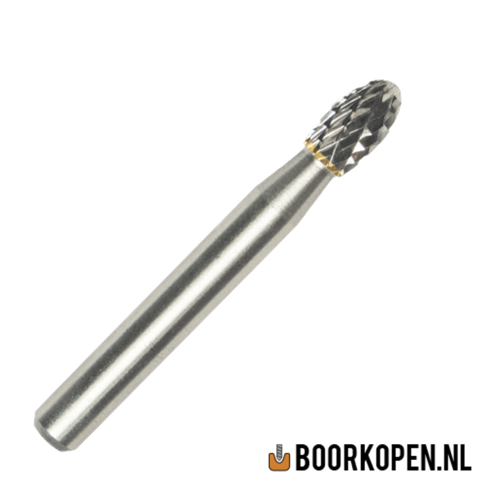 Stiftfrees type E - 6mm (ovaal/druppel)