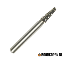 Stiftfrees type L - 6mm (kegel met ronde kop 14°)