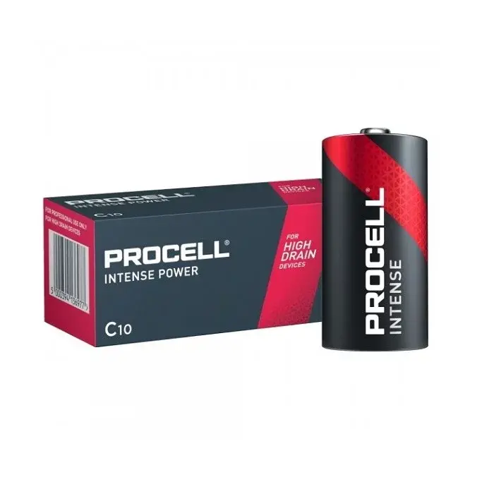 C batterijen Duracell procell alkaline (10 stuks)