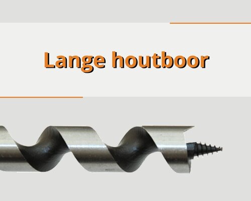 Lange houtboor