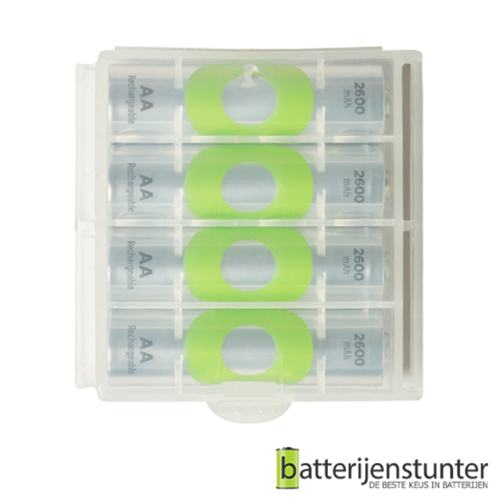 AA batterijen oplaadbaar 2600mAh GP recyko (4 stuks)