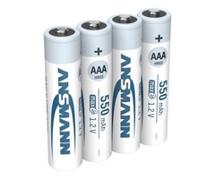 AAA batterijen oplaadbaar 550mAh Ansmann DECT telefoon (4 stuks)