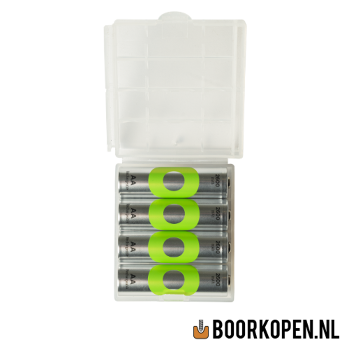 AA batterijen oplaadbaar 2600mAh GP recyko (4 stuks)