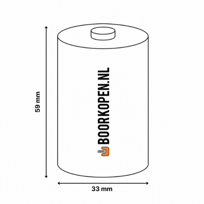 D batterijen oplaadbaar 10000mAh Ansmann (2 stuks)