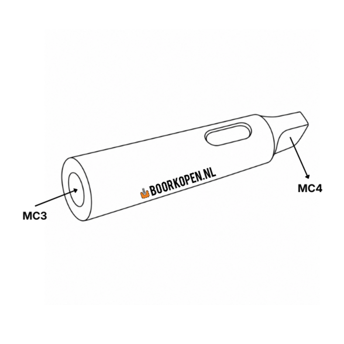 Verminderingshuls morseconus MC4 - MC3
