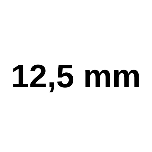 12,5 mm