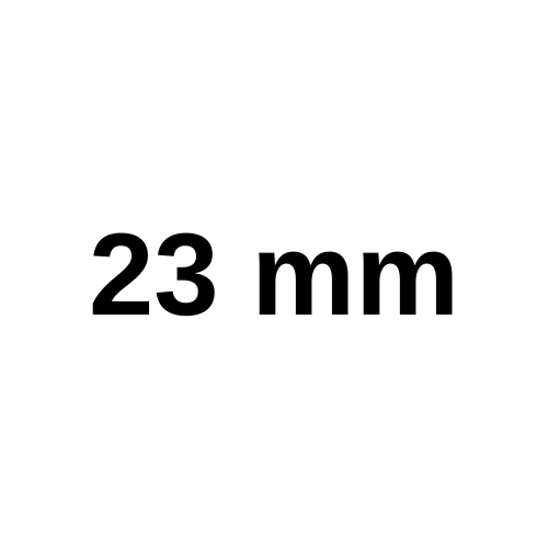 23 mm