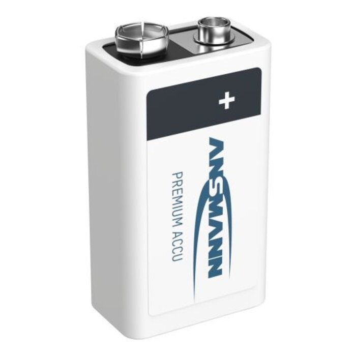 9V batterij oplaadbaar 300mAh Ansmann