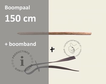 Toebehoren Leibomen los bestellen - Paal 150 cm + Band