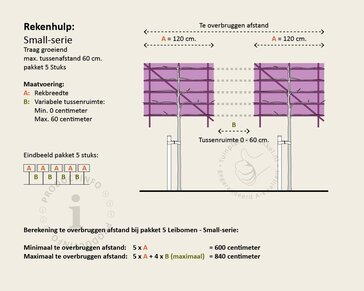 Lei-Sierappel 'Evereste' - Small - pakket 5 stuks + EXTRA'S!