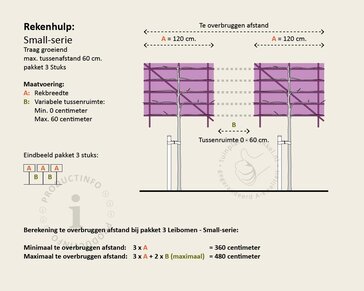 Lei-Sierappel 'Evereste' - Small - pakket 3 stuks + EXTRA'S!