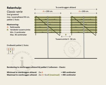 Lei-Veldesdoorn - Classic - pakket 2 stuks + EXTRA'S!