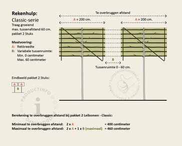 Lei-Sierappel 'Evereste' - Classic - pakket 2 stuks + EXTRA'S!