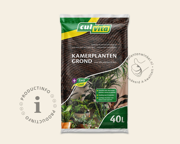 Potgrond kamerplanten