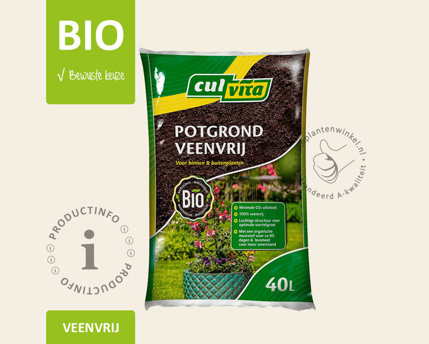 Veenvrije potgrond