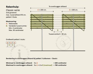 Lei-Haagbeuk - Classic - pakket 3 stuks + EXTRA'S!
