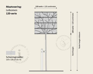 Glansmispel leiboom - Rek 120x120 cm - pakket 6 stuks + EXTRAS!