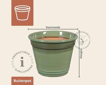 Bloempot Elliot 1-01 soft groen image