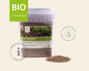 Bio mest (vierkante emmer) AANBIEDING