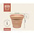 Bloempot Doppio Bordo Liscio terracotta