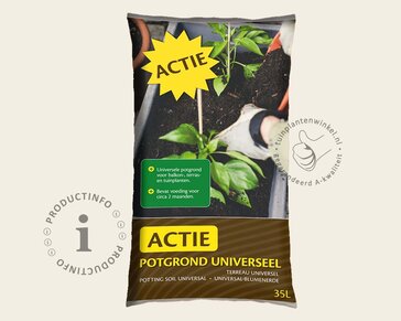 Actie potgrond voorjaar