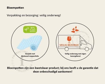 Bloempot Melbourne 2-03 metallic