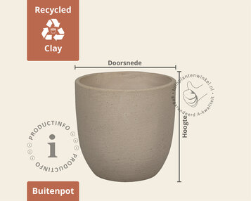 Bloempot Esben 04 grijs image