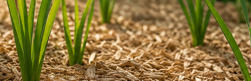 Vocht langer vasthouden in de tuin met mulch