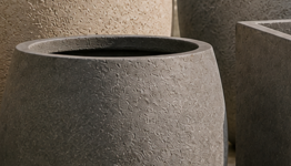 Clayfibre bloempotten image