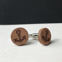 Manschettenknöpfe 'Anker Round'