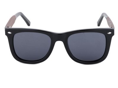 Bewoodz ® Holz-Sonnenbrille 'Albany' - Sonnenbrille aus Holz