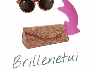 Bewoodz ® Brillenetui aus Kork