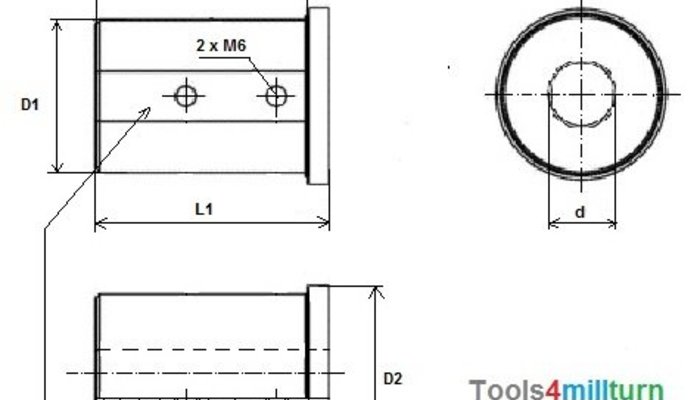 Reduzierhülse / Sleeves ø40 x d8