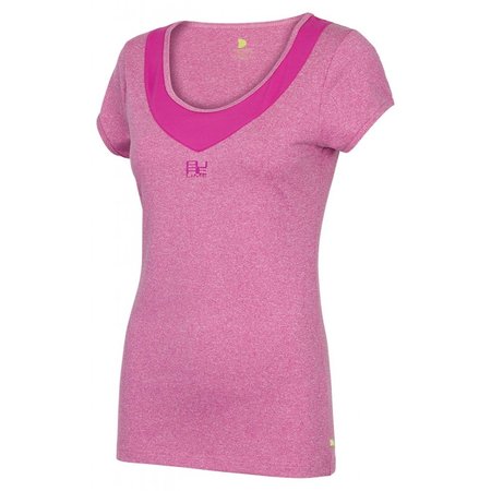 deep scoop neck tee