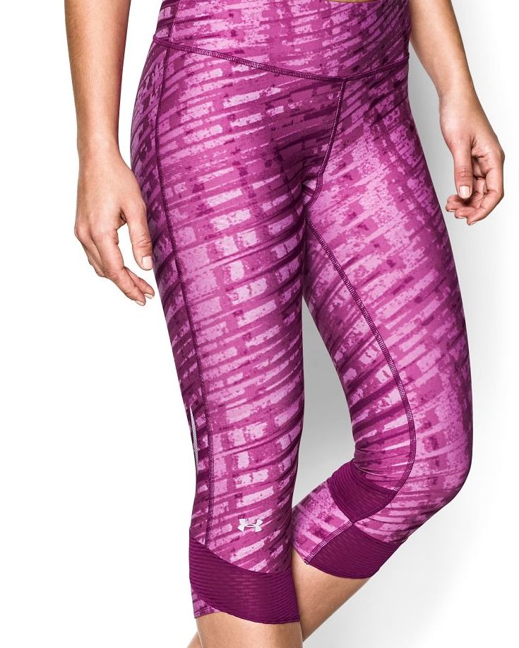Under Armour Fly By printed Capri| See the hottest range of sportswear for women | SUZY IT - SUZY DOES IT