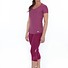 Under Armour Dames Hardloopshirt Perfect Pace Tee Aubergine
