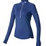 Under Armour Dames Hardloopshirt Fly Fast 1/2 zip blauw