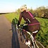 Zero RH+ Ladies cycling jacket Windstopper Breeze W Wind cherry