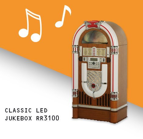 Full size Classic LED Jukebox RR3100