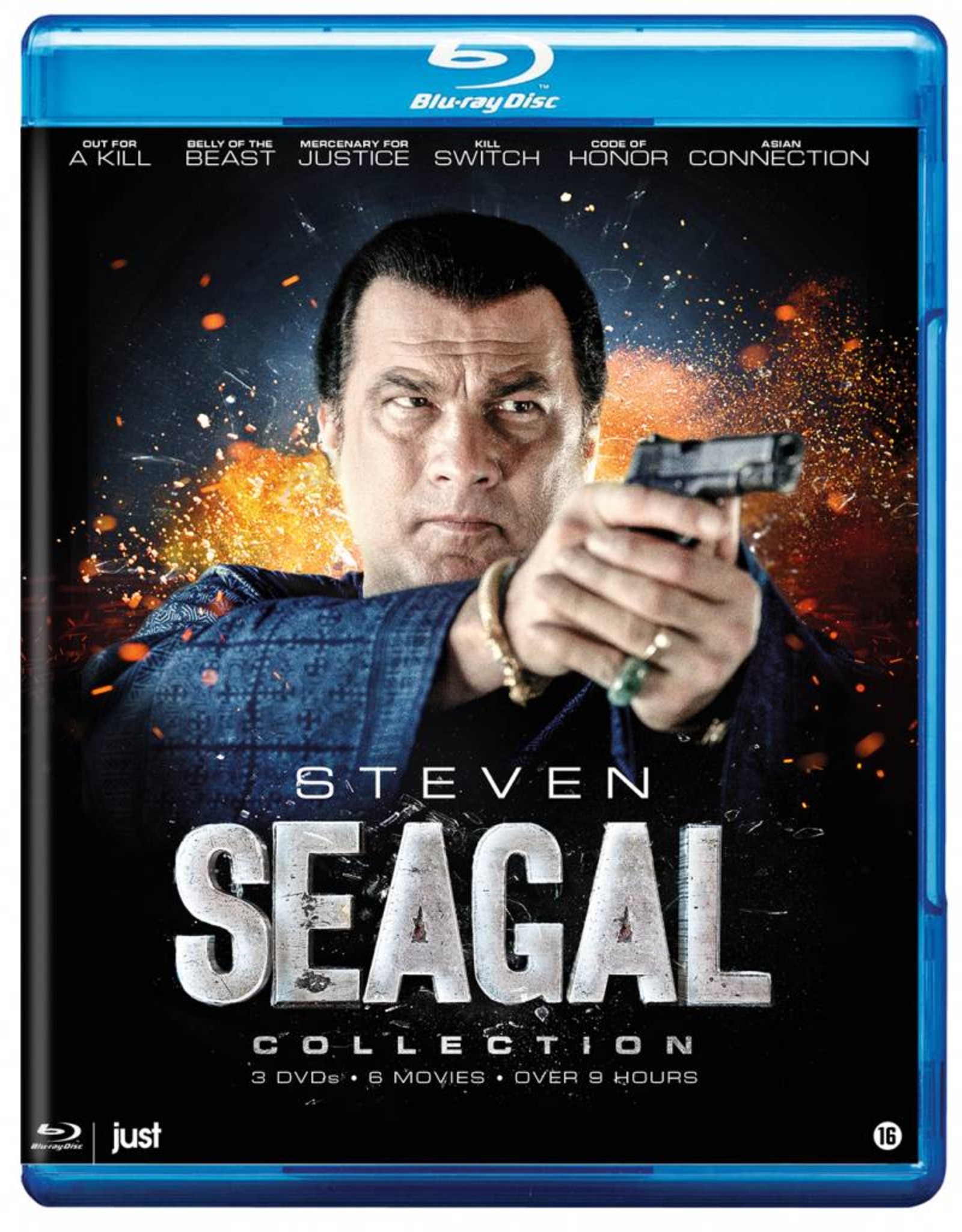 Steven Seagal Box (6 films) - Winkel van de Nostalgie