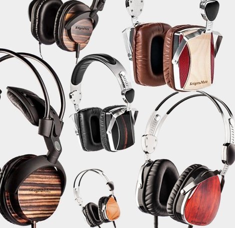 Design koptelefoons van Krüger & Matz