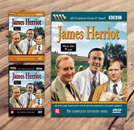 De populaire serie James Herriot op DVD!