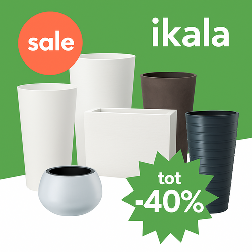 Bloempotten en plantenbakken in de aanbieding!