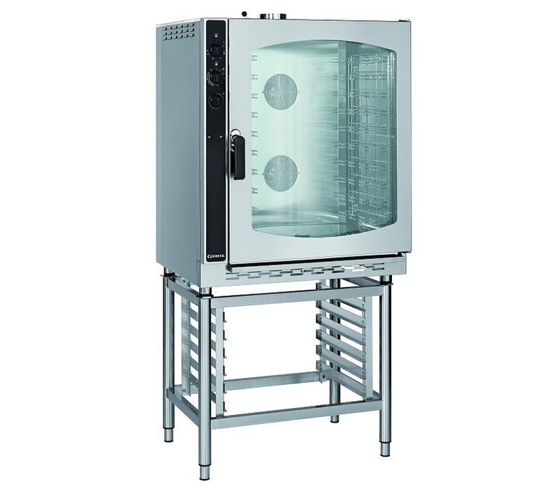 Konvektionsbackofen mit Beschwadung | 10x 1/1GN |400V | 870x730x(h)980mm
