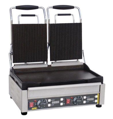 Kühlvitrine | 58L | Weiß | 4 Seiten Glas mit Türen | 81(h)x44,8x38,5cm